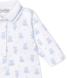 Kissy Teddy Bear Time Blue Playsuit