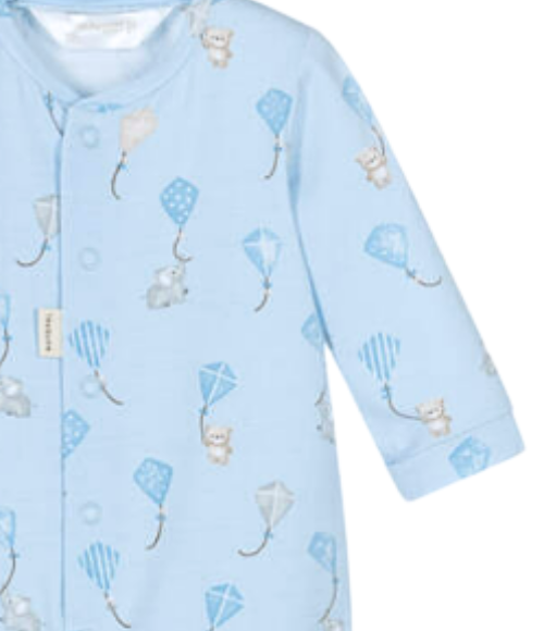 Blue Sky Kite Footie & Hat Set