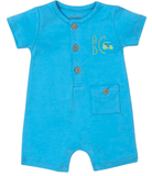 Kissy Blue Love Short Playsuit, 12-18M