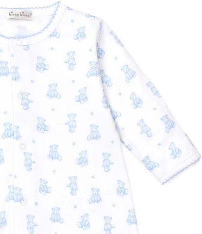 Kissy Teddy Bears Blue Convertible Gown Set