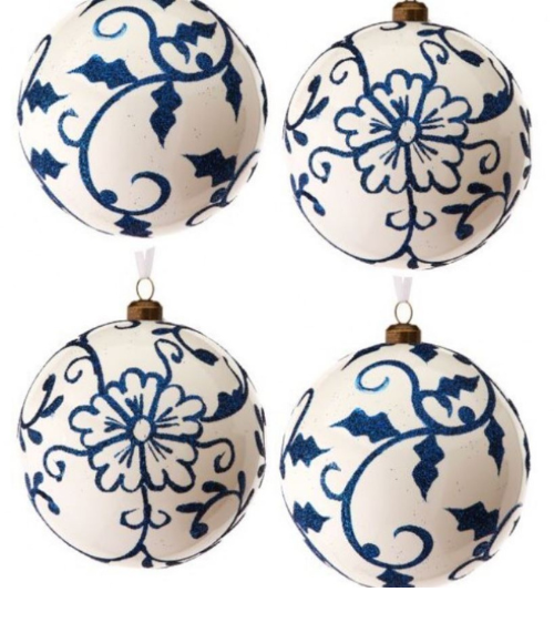 Chinoiserie Holiday Ornaments