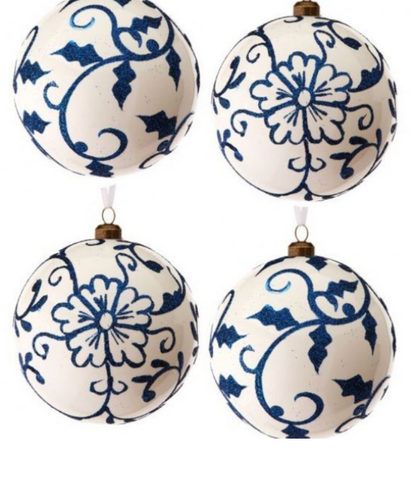 Chinoiserie Holiday Ornaments