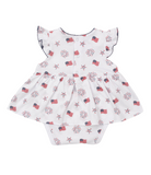 Kissy Bold Stripes & Bright Stars Dress