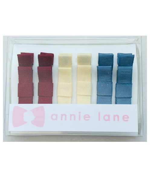 Classic Grosgrain Bow Set - Style 16