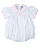 Bow Smocked Bubble, Preemie