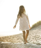 Bow Detail Organic Sweater Dress