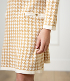 Bow Detail Organic Sweater Dress