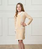 Bow Detail Organic Sweater Dress