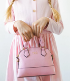 Girl's Bubblegum Pink Crossbody Purse