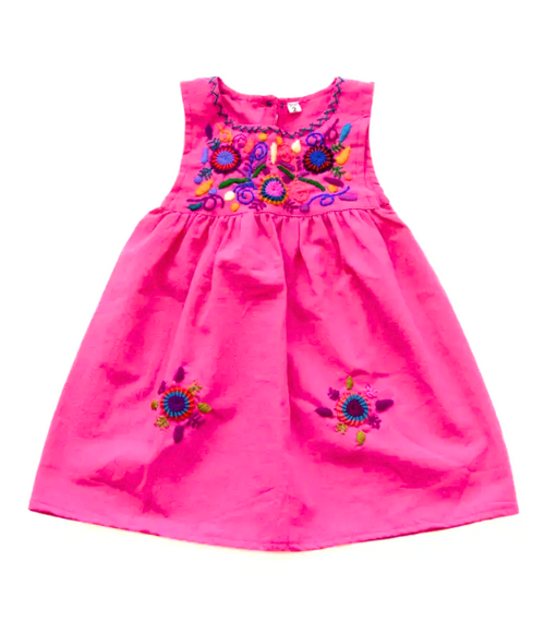 Jardinita Baby Fiesta Dress-Multiple Colors