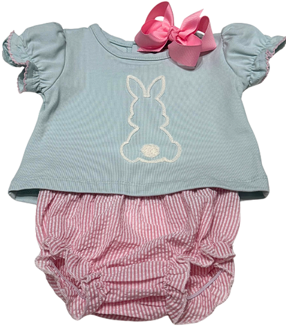 Bunny Hop Baby Girls Bloomer Set