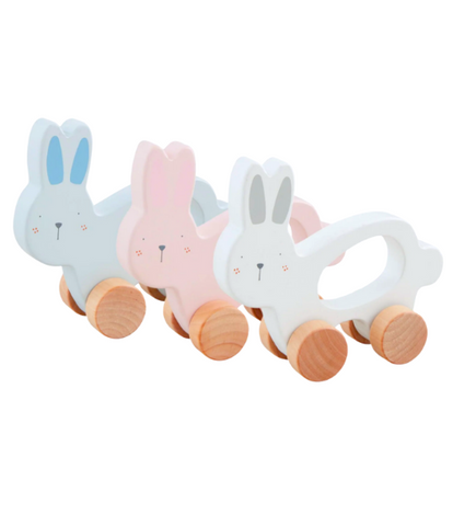 Little 12" Floppy Nibble Bunny - Almond Joy