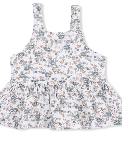 Camille Organic Floral Pant Set