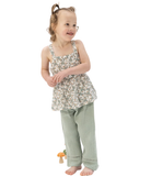 Camille Organic Floral Pant Set