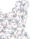 Camille Organic Floral Sunsuit