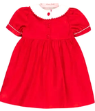 Candy Cane Lane Smocked Dress