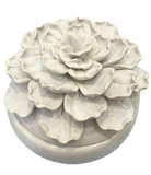 Ceramic Bowl with Flower Lid