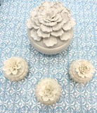 Ceramic Bowl with Flower Lid