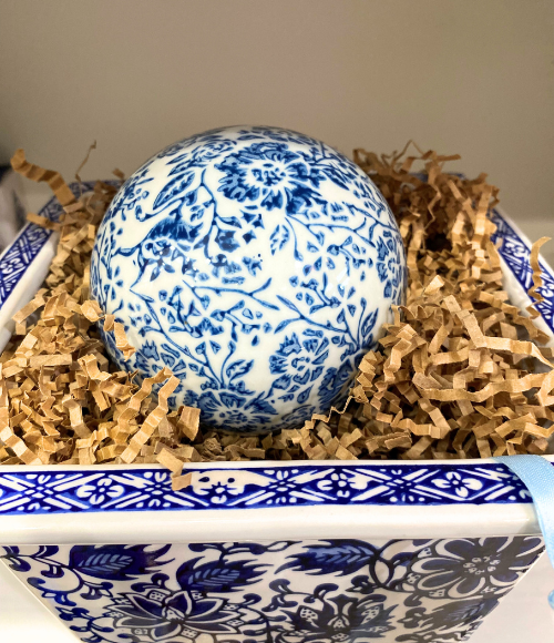 Ceramic Chinoiserie Balls