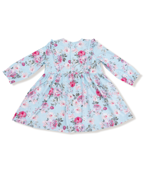 Charlotte Floral Smocked Dress & Leggings