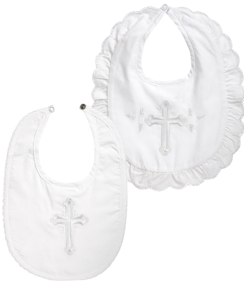 Baby Christening Bibs