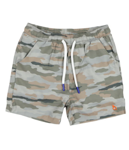 BQ Classic Camo Swim Trunks