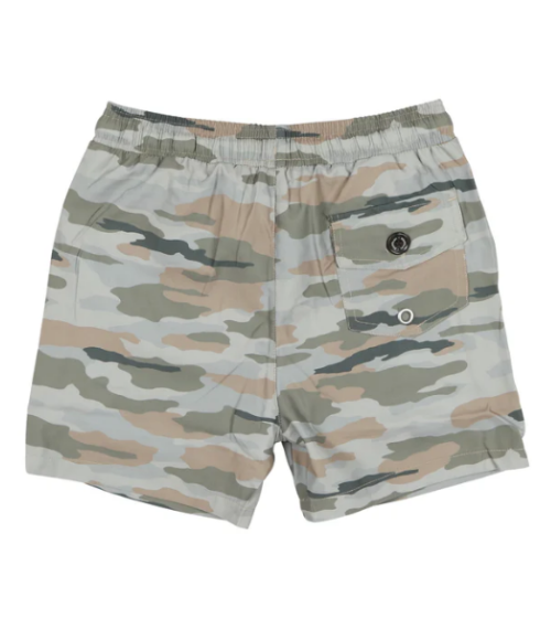 BQ Classic Camo Swim Trunks