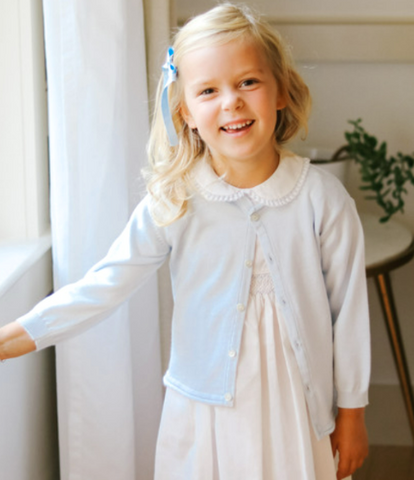 Feltman Classic Knit Blue Cardigan