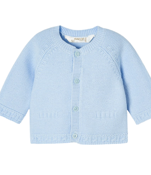 Classic Sky Blue Cardigan