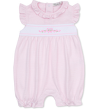 Kissy Classic Treasures Pink Stripe Short Playsuit