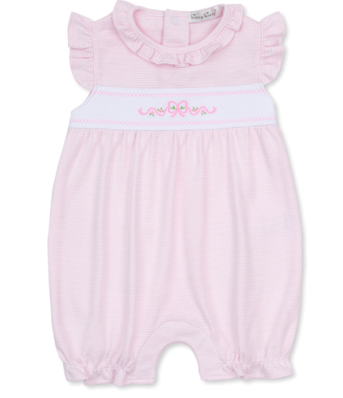 Kissy Classic Treasures Pink Stripe Short Playsuit