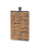 Earth Striped Corked Flask