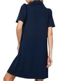 Collared Textured Dress - more colors