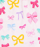 Colorful Bows Muslin Dress