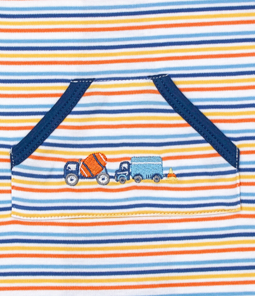Kissy Construction Roadwork Playsuit