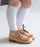Cotton Cable Knee High Socks-Multilpe Colors