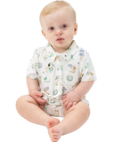 Country Club Puppies Romper