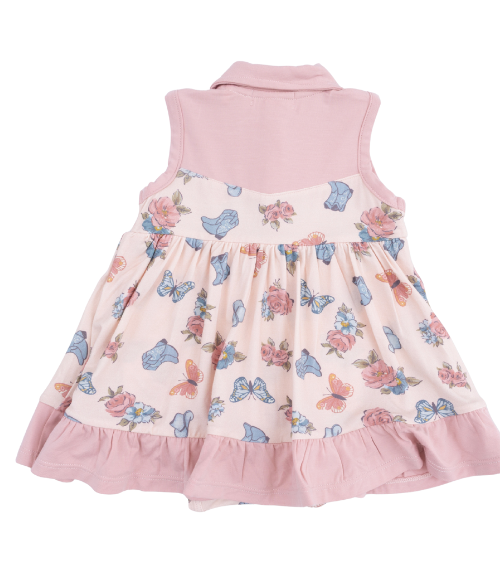 Sassy Pink Rodeo Dress
