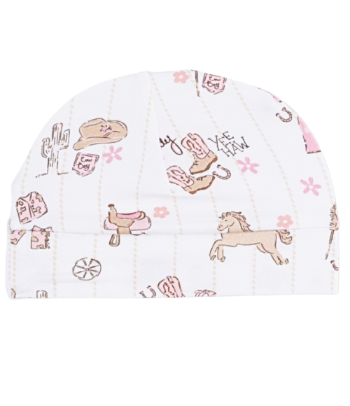 Cowgirl Kimono Gown & Hat