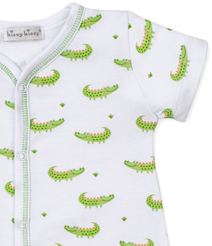 Kissy Crocodile Camp Playsuit