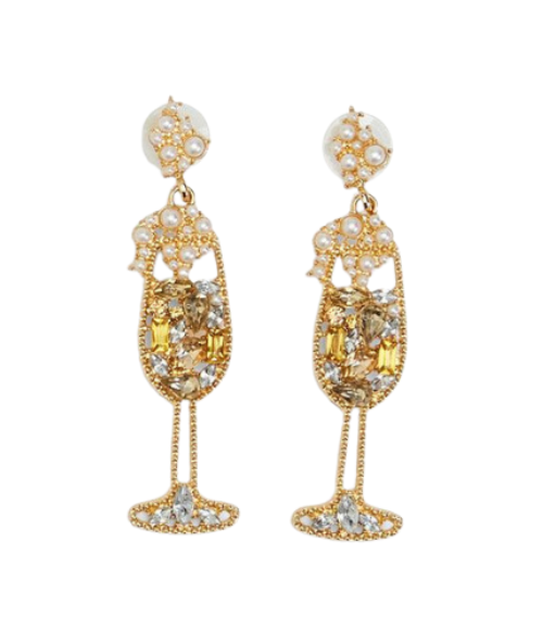 Crystal Embellished Earrings