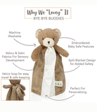 Cubby the Bear Bye Bye Buddy Lovie