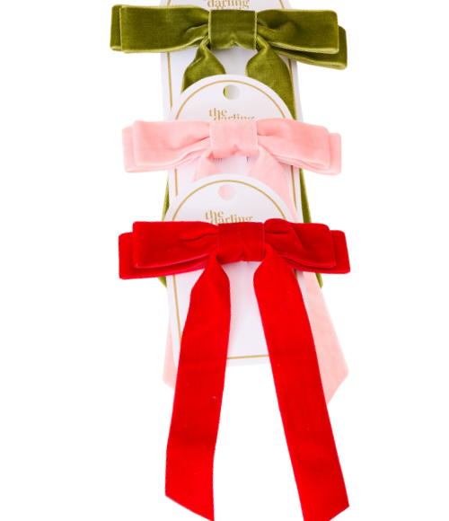 Velvet Hair Bows
