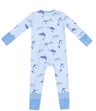 Deep Sea Fishing Fold-Over Cuff Footie