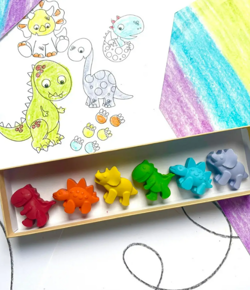 Little Dinosaur Crayons Gift Set