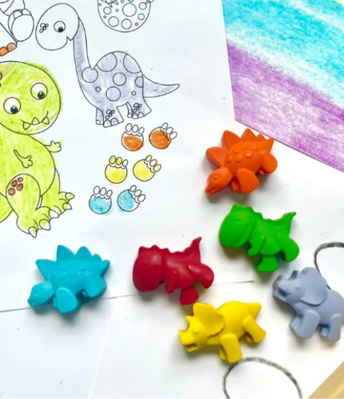 Little Dinosaur Crayons Gift Set