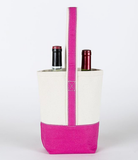 Canvas Double Wine Tote