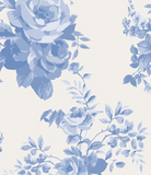Dream Cottage Floral Blue Romper