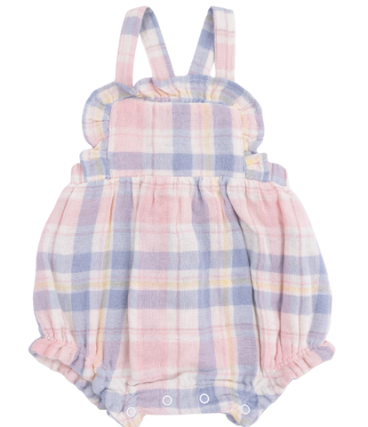 Dusty Plaid Oxford Bubble