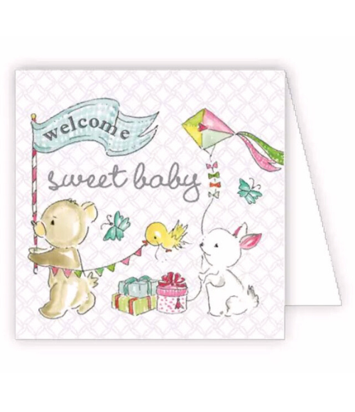 Sweet Baby Animal Parade Enclosure Card